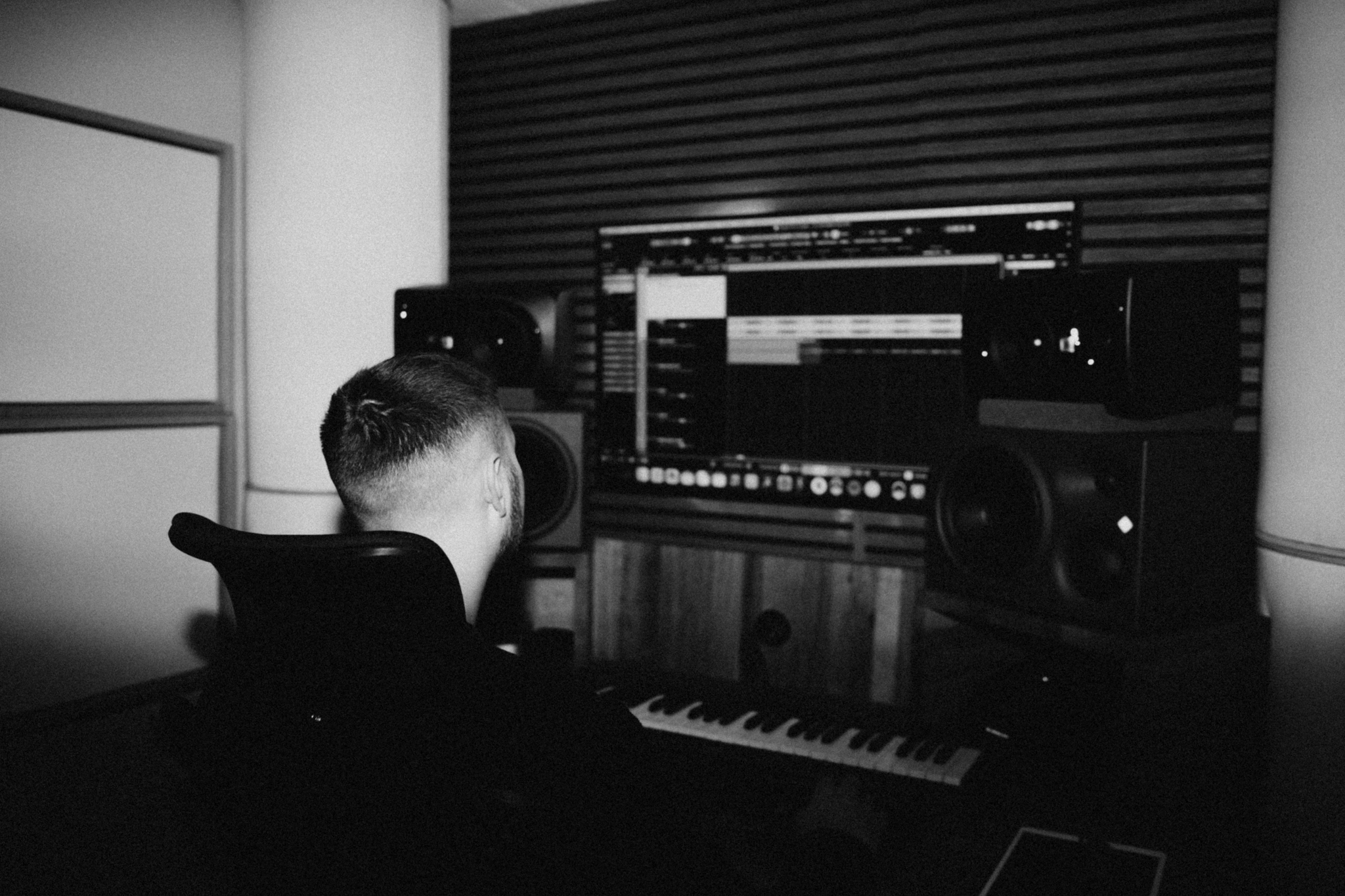 Joshua Frehse - KidPatron Records Beat Produzent im Studio